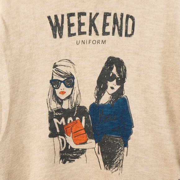 Comfy Knit Women's Fashion Weekend Graphic Sweater - Picture 3 of 6